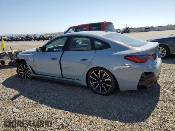 2023 BMW i4 M50 z VIN WBY33AW09PFR22046, wystawiony jako Copart lot #57665795 z przebiegiem 15 101 mil mil oraz Szkoda całkowita • Salvage title. Historia ofert i sprzedaży dostępna na DreamBid. Obrazek 2.