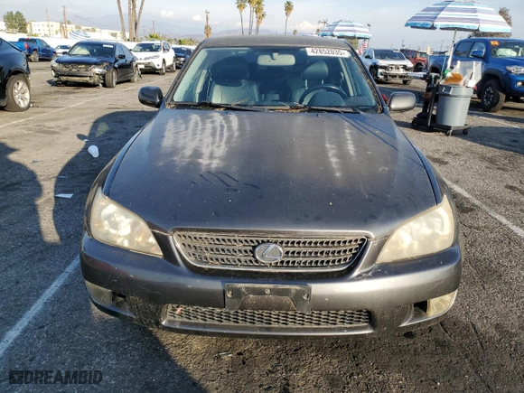 2005 Lexus IS 300 Sport with VIN JTHBD192550097676, listed as a Copart auction lot 42852035 with 164,843 mi miles and Salvage Title. Bid and sale history available at carsss.com. Image 5.