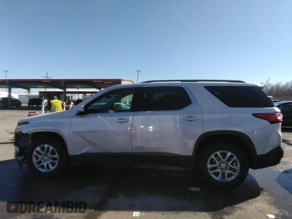 2020 Chevrolet Traverse LT Cloth with VIN 1GNERGKWXLJ112767, listed as a IAAI auction lot 41617752 with 195,043 mi miles. Bid and sale history available at carsss.com. Image 14.