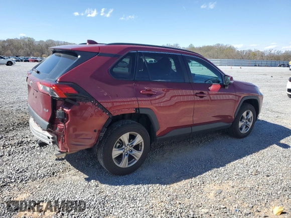 2022 Toyota RAV4 XLE with VIN 2T3W1RFV1NW202993, listed as a Copart auction lot 50620845 with 34,644 mi miles and Salvage title. Bid and sale history available at DreamBid. Image 3.