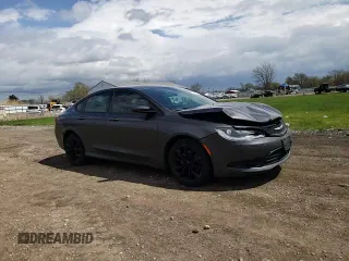 2015 Chrysler 200 S with VIN 1C3CCCDG3FN618085, listed as a Copart auction lot 53937485 with 126,686 mi miles and Salvage Title. Bid and sale history available at carsss.com. Image 13.