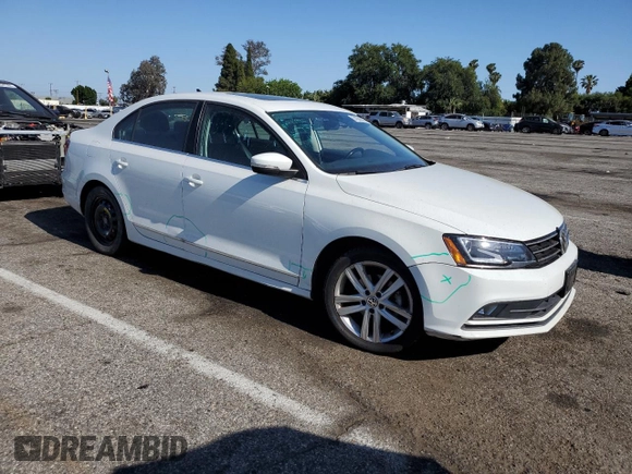 2017 Volkswagen Jetta SEL with VIN 3VWL17AJ3HM297202, listed as a Copart auction lot 57959785 with 113,408 mi miles and Salvage title. Bid and sale history available at DreamBid. Image 4.
