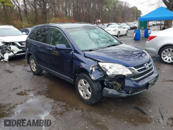 2011 Honda CR-V EX-L with VIN 5J6RE3H72BL040491, listed as a IAAI auction lot 41977368 with 170,453 mi miles. Bid and sale history available at carsss.com. Image 1.