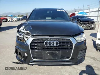 2017 Audi Q3 Premium Plus with VIN WA1HCCFS0HR009755, listed as a Copart auction lot 52728145 with 105,459 mi miles and Salvage title. Bid and sale history available at DreamBid. Image 5.