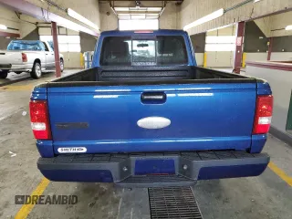 2010 Ford Ranger XLT with VIN 1FTLR4FE8APA77687, listed as a Copart auction lot 47616505 with 127,011 mi miles and Salvage Title. Bid and sale history available at carsss.com. Image 6.