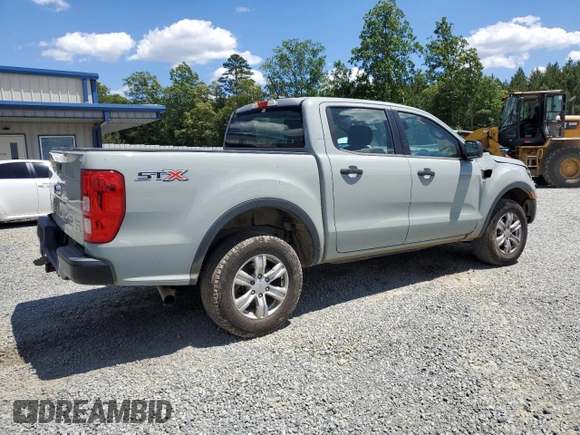 2021 Ford Ranger XL with VIN 1FTER4EH7MLD20616, listed as a Copart auction lot 57548345 with 165,106 mi miles and Salvage title. Bid and sale history available at DreamBid. Image 3.