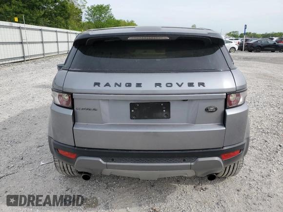 2013 Land Rover Range Rover Evoque Pure Plus with VIN SALVP2BG0DH835054, listed as a Copart auction lot 54587795 with 107,968 mi miles and Salvage Title. Bid and sale history available at carsss.com. Image 6.