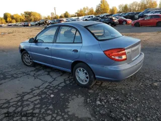 2004 Kia Rio with VIN KNADC125946336107, listed as a Copart auction lot 79957854 with 201,254 mi miles and Clean Title. Bid and sale history available at carsss.com. Image 2.