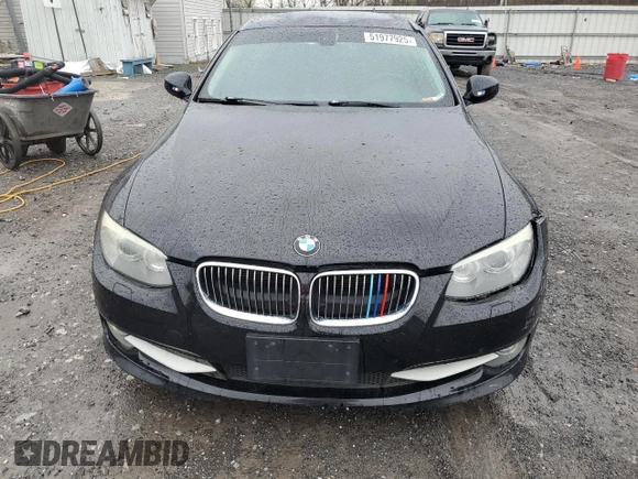 2012 BMW 3 Series 328i with VIN WBAKE5C59CJ106098, listed as a Copart auction lot 51977925 with 136,275 mi miles and Salvage title. Bid and sale history available at DreamBid. Image 5.