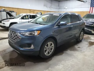 2019 Ford Edge SEL z VIN 2FMPK4J96KBB12912, wystawiony jako Copart lot #61029835 z przebiegiem 93 474 mil mil oraz Czysty tytuł • Clean title. Historia ofert i sprzedaży dostępna na DreamBid. Obrazek 1.