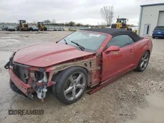 2014 Chevrolet Camaro LT with VIN 2G1FC3D34E9319687, listed as a Copart auction lot 80100004 with 89,713 mi miles and Salvage title. Bid and sale history available at DreamBid. Image 1.