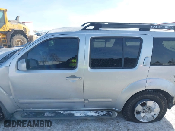 2006 Nissan Pathfinder SE with VIN 5N1AR18W06C649633, listed as a IAAI auction lot 41577009 with 137,557 mi miles and . Bid and sale history available at DreamBid. Image 14.