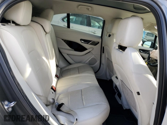 2020 Jaguar I-PACE S with VIN SADHB2S14L1F84780, listed as a Copart auction lot 49173605 with Not Provided miles and Salvage Title. Bid and sale history available at carsss.com. Image 10.