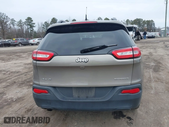 2017 Jeep Cherokee Sport with VIN 1C4PJMAB0HW567739, listed as a IAAI auction lot 41381622 with 120,217 mi miles. Bid and sale history available at carsss.com. Image 16.