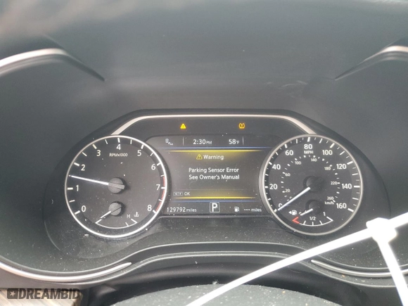2017 Nissan Maxima Platinum with VIN 1N4AA6AP6HC406929, listed as a Copart auction lot 85786704 with 129,792 mi miles and Salvage Title. Bid and sale history available at carsss.com. Image 9.
