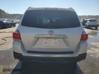 2013 Toyota Highlander Limited with VIN 5TDYK3EH5DS125320, listed as a Copart auction lot 49771255 with 196,208 mi miles and Salvage Title. Bid and sale history available at carsss.com. Image 6.