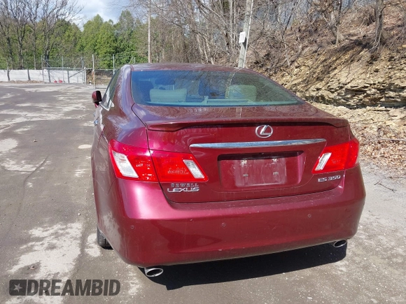 2008 Lexus ES 350 with VIN JTHBJ46G582255159, listed as a IAAI auction lot 42048577 with 205,472 mi miles. Bid and sale history available at carsss.com. Image 12.