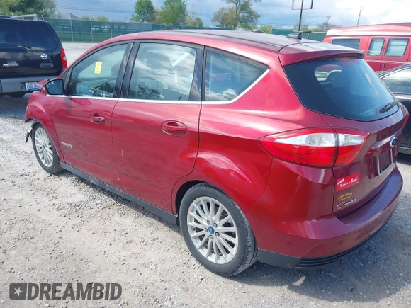 2013 Ford C-Max SEL with VIN 1FADP5BU8DL553709, listed as a IAAI auction lot 42040592 with 127,773 mi miles and . Bid and sale history available at DreamBid. Image 3.