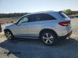 2016 Mercedes-Benz GLC with VIN WDC0G4KB7GF088113, listed as a Copart auction lot 52538335 with 130,006 mi miles and Salvage Title. Bid and sale history available at carsss.com. Image 2.