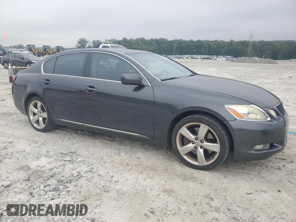 2007 Lexus GS 350 with VIN JTHBE96S470011485, listed as a Copart auction lot 69832444 with 196,931 mi miles and Salvage Title. Bid and sale history available at carsss.com. Image 4.