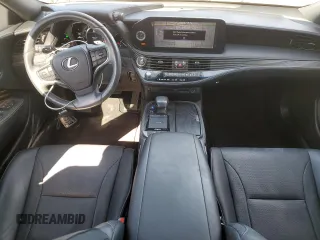 2021 Lexus LS with VIN JTHD51FF1M5014484, listed as a Copart auction lot 85582674 with 37,007 mi miles and Salvage Title. Bid and sale history available at carsss.com. Image 8.