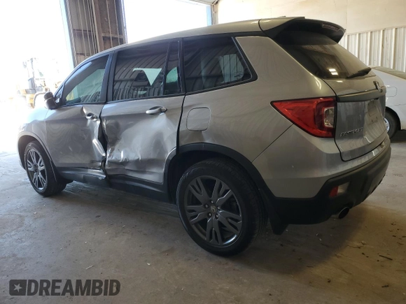 2021 Honda Passport EX-L with VIN 5FNYF7H54MB008281, listed as a Copart auction lot 50746845 with 77,559 mi miles and Salvage Title. Bid and sale history available at DreamBid. Image 2.