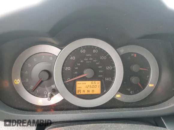 2006 Toyota RAV4 Sport with VIN JTMZD32V466013474, listed as a Copart auction lot 51227005 with 125,001 mi miles and Salvage Title. Bid and sale history available at carsss.com. Image 9.