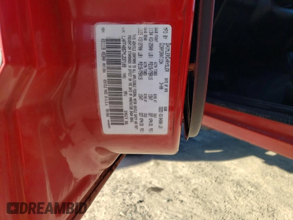 2000 Jeep Cherokee with VIN 1J4FF48S7YL237109, listed as a Copart auction lot 58420385 with 191,786 mi miles and Non repairable. Bid and sale history available at DreamBid. Image 13.