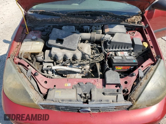 2004 Ford Focus LX with VIN 1FAFP33P64W200468, listed as a Copart auction lot 65288174 with 101,640 mi miles and Clean title. Bid and sale history available at DreamBid. Image 11.