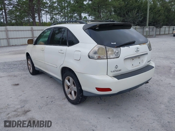 2007 Lexus RX 350 with VIN 2T2GK31U87C005244, listed as a IAAI auction lot 41959572 with 156,435 mi miles. Bid and sale history available at carsss.com. Image 3.