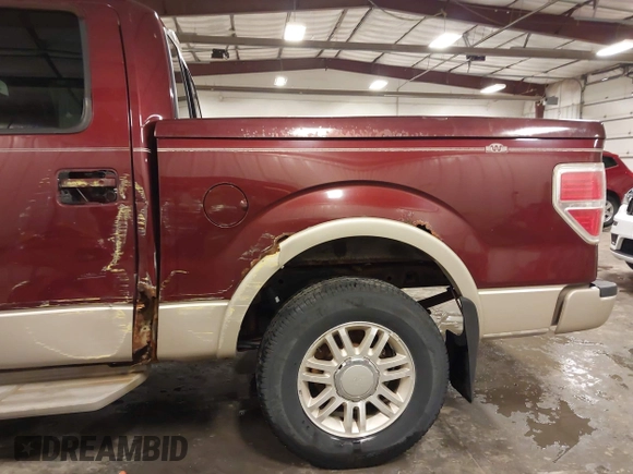 2009 Ford F-150 XL z VIN 1FTPW14V59KC69010, wystawiony jako IAAI lot #42072049 z przebiegiem 264 184 mil mil oraz . Historia ofert i sprzedaży dostępna na DreamBid. Obrazek 12.