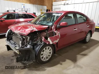 2013 Nissan Versa SV with VIN 3N1CN7AP3DL885177, listed as a Copart auction lot 60539035 with 74,504 mi miles and Salvage title. Bid and sale history available at DreamBid. Image 1.