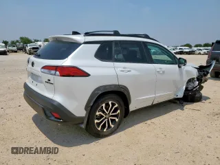 2025 Toyota Corolla Cross Hybrid S с VIN 7MUFBABG3SV077116, выставлен на аукционе Copart как лот 57056335 с пробегом 139 миль миль и Списание • Salvage title. История ставок и продаж доступна на DreamBid. Изображение 3.