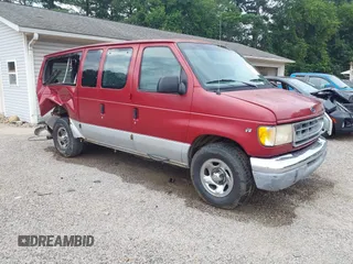 1999 Ford Econoline Passenger XL with VIN 1FMRE11L3XHC35197, listed as a IAAI auction lot 42675865 with 200,000 mi miles and . Bid and sale history available at DreamBid. Image 1.
