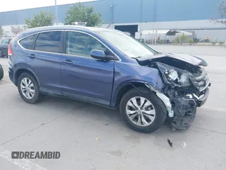 2012 Honda CR-V EX-L with VIN JHLRM3H74CC005819, listed as a IAAI auction lot 41899830 with 150,874 mi miles and . Bid and sale history available at carsss.com. Image 1.
