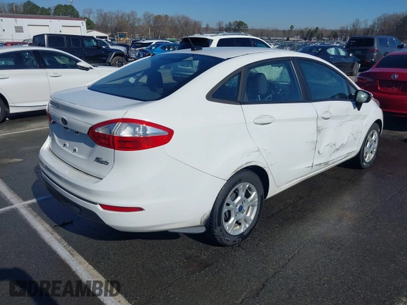 2016 Ford Fiesta SE with VIN 3FADP4BJ3GM122262, listed as a IAAI auction lot 41760654 with 111,438 mi miles and . Bid and sale history available at DreamBid. Image 4.