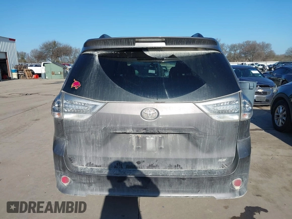 2014 Toyota Sienna SE with VIN 5TDXK3DC7ES482954, listed as a IAAI auction lot 41197465 with 160,107 mi miles and . Bid and sale history available at DreamBid. Image 17.
