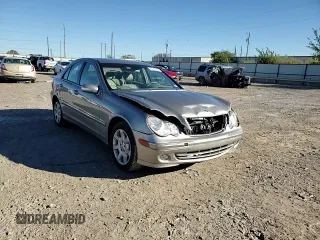 2005 Mercedes-Benz C 320 with VIN WDBRF64J45F598415, listed as a Copart auction lot 79745294 with 45,177 mi miles and Salvage Title. Bid and sale history available at DreamBid. Image 11.