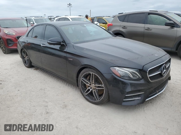 2019 Mercedes-Benz E-Class AMG E 53 with VIN WDDZF6BB2KA634307, listed as a Copart auction lot 76679074 with 0 mi miles and Non Repairable. Bid and sale history available at carsss.com. Image 4.