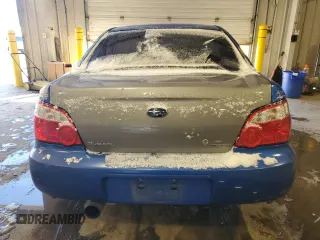 2005 Subaru Impreza Sedan (Natl) WRX with VIN JF1GD296X5H506522, listed as a Copart auction lot 86289504 with 0 mi miles and Salvage Title. Bid and sale history available at carsss.com. Image 6.