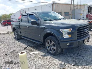 2017 Ford F-150 XL with VIN 1FTFW1EG2HFB69725, listed as a IAAI auction lot 41913250 with 168,478 mi miles. Bid and sale history available at carsss.com. Image 1.