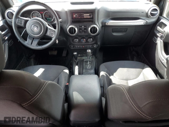 2016 Jeep Wrangler Unlimited Sahara with VIN 1C4BJWEG9GL207218, listed as a Copart auction lot 53645295 with 158,878 mi miles and Non repairable. Bid and sale history available at DreamBid. Image 8.