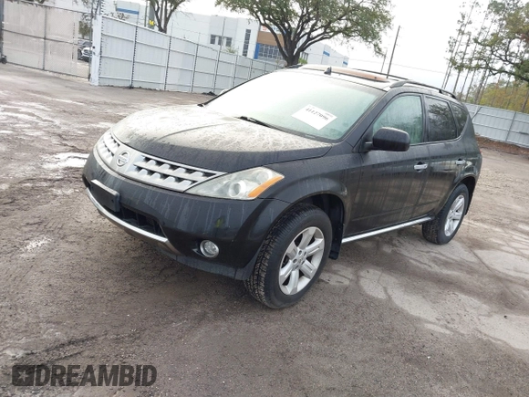 2006 Nissan Murano SL with VIN JN8AZ08T56W421473, listed as a IAAI auction lot 41127096 with Not Provided miles and . Bid and sale history available at DreamBid. Image 2.