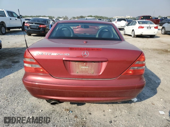 2002 Mercedes-Benz SLK 320 z VIN WDBKK65F52F245314, wystawiony jako Copart lot #42694015 z przebiegiem 114 998 mil mil oraz Szkoda całkowita • Salvage title. Historia ofert i sprzedaży dostępna na DreamBid. Obrazek 6.