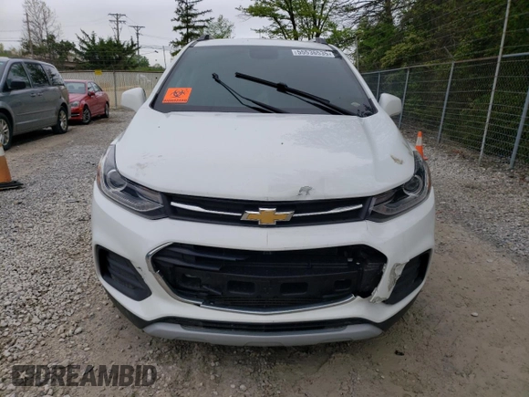 2019 Chevrolet Trax LT z VIN KL7CJLSBXKB825123, wystawiony jako Copart lot #55536535 z przebiegiem Nie podano mil oraz Szkoda całkowita • Salvage title. Historia ofert i sprzedaży dostępna na DreamBid. Obrazek 5.