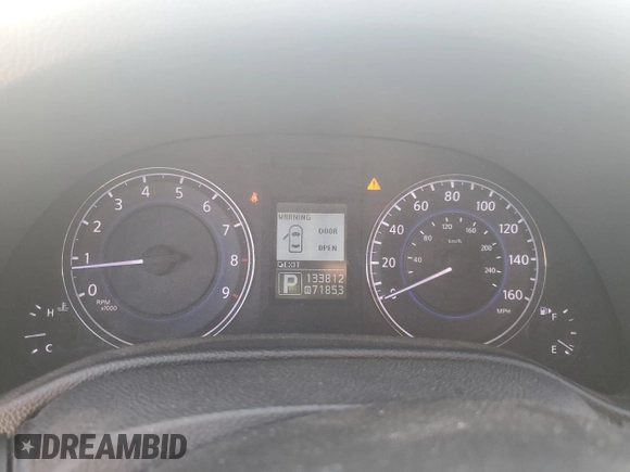 2015 Infiniti Q40 with VIN JN1CV6AR2FM520879, listed as a Copart auction lot 79684294 with 133,812 mi miles and Salvage Title. Bid and sale history available at DreamBid. Image 9.