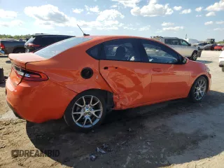 2015 Dodge Dart SXT with VIN 1C3CDFBBXFD237863, listed as a Copart auction lot 50541315 with 90,882 mi miles and Salvage Title. Bid and sale history available at carsss.com. Image 3.