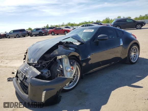 2013 Nissan 370Z Touring z VIN JN1AZ4EH4DM881576, wystawiony jako Copart lot #50645635 z przebiegiem 123 515 mil mil oraz Szkoda całkowita • Salvage title. Historia ofert i sprzedaży dostępna na DreamBid. Obrazek 1.