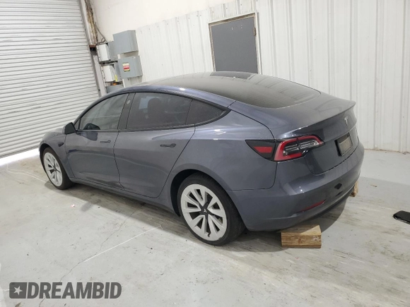 2022 Tesla Model 3 with VIN 5YJ3E1EA7NF289487, listed as a Copart auction lot 55527845 with 151,403 mi miles and Clean Title. Bid and sale history available at DreamBid. Image 2.