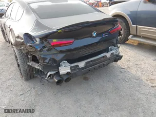 2020 BMW M8 with VIN WBSGV0C06LCD99264, listed as a IAAI auction lot 40276722 with 38,039 mi miles. Bid and sale history available at carsss.com. Image 6.